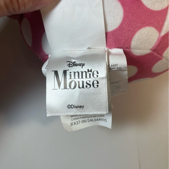 Disney Minnie, mouse plush bed pillow 14 inches. - Picture 7 of 8